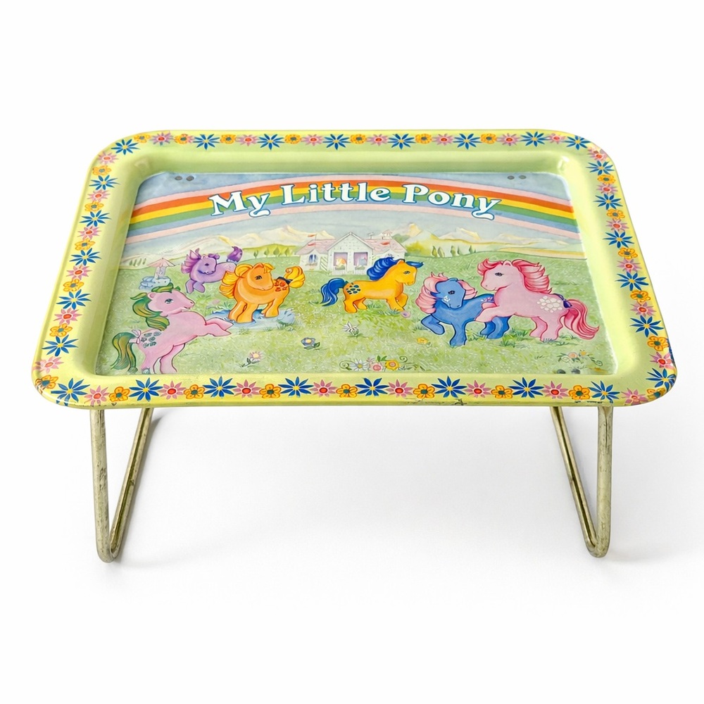 Vintage My Little‎ Pony Kids Tray 1983